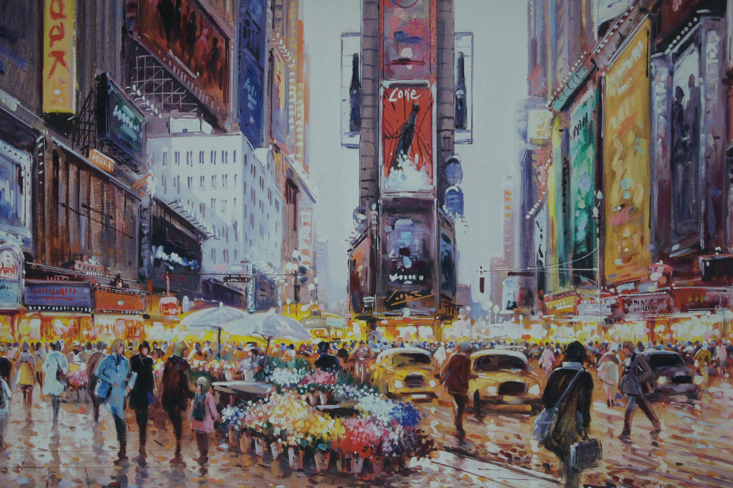 Henderson Cisz Framed Print - Heart of Manhattan (limited edition)