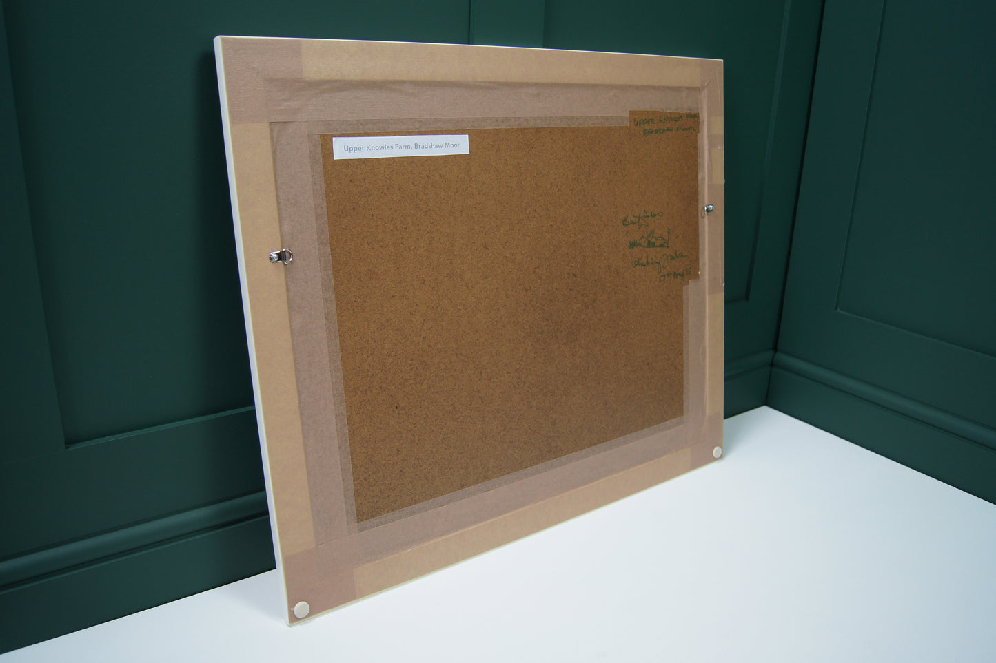 Signed Ashley Jackson Framed Print - Upper Knowles Farm, Bradshaw Moor