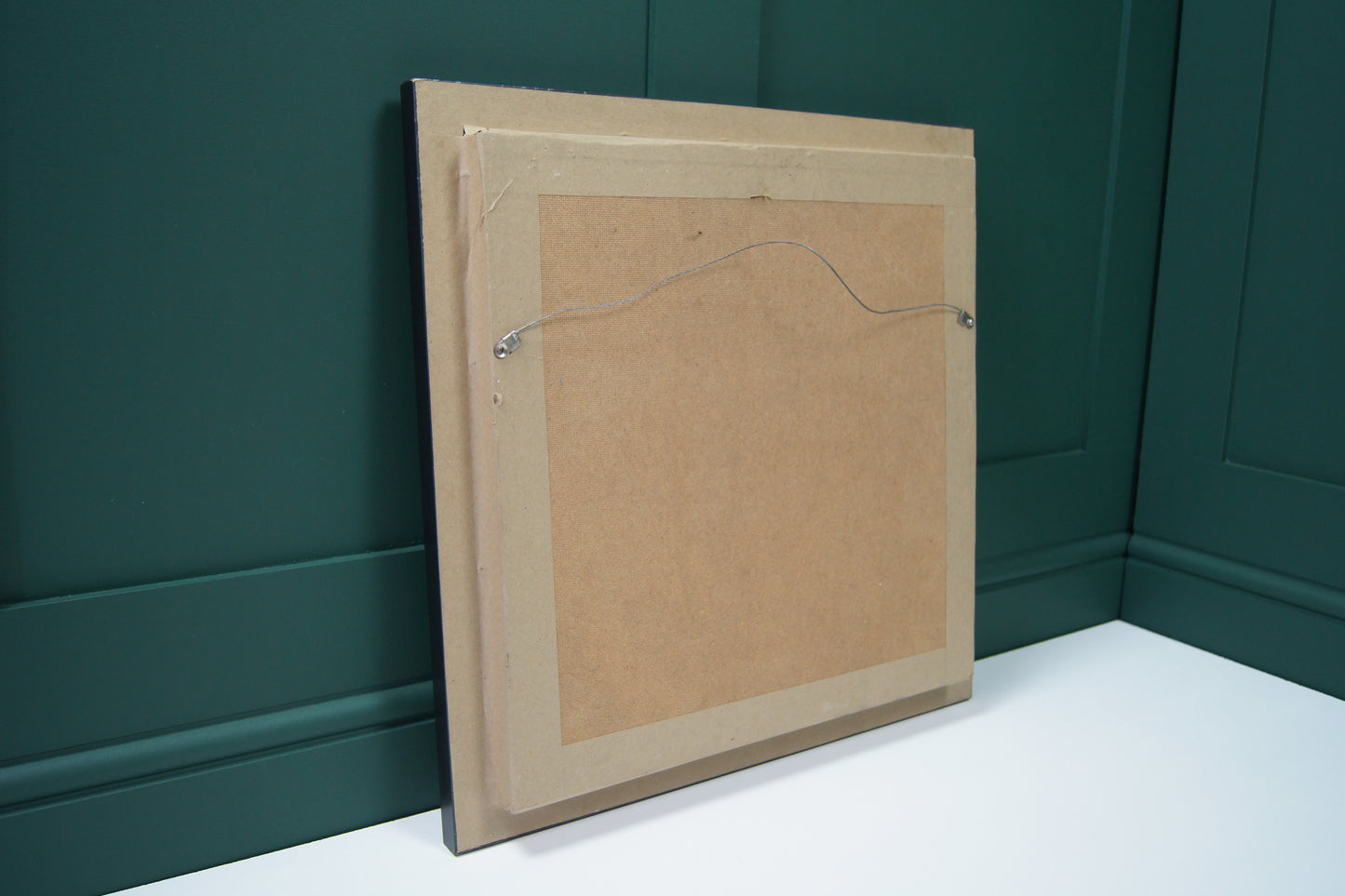 Framed Burmese White Metal Tribal Necklace