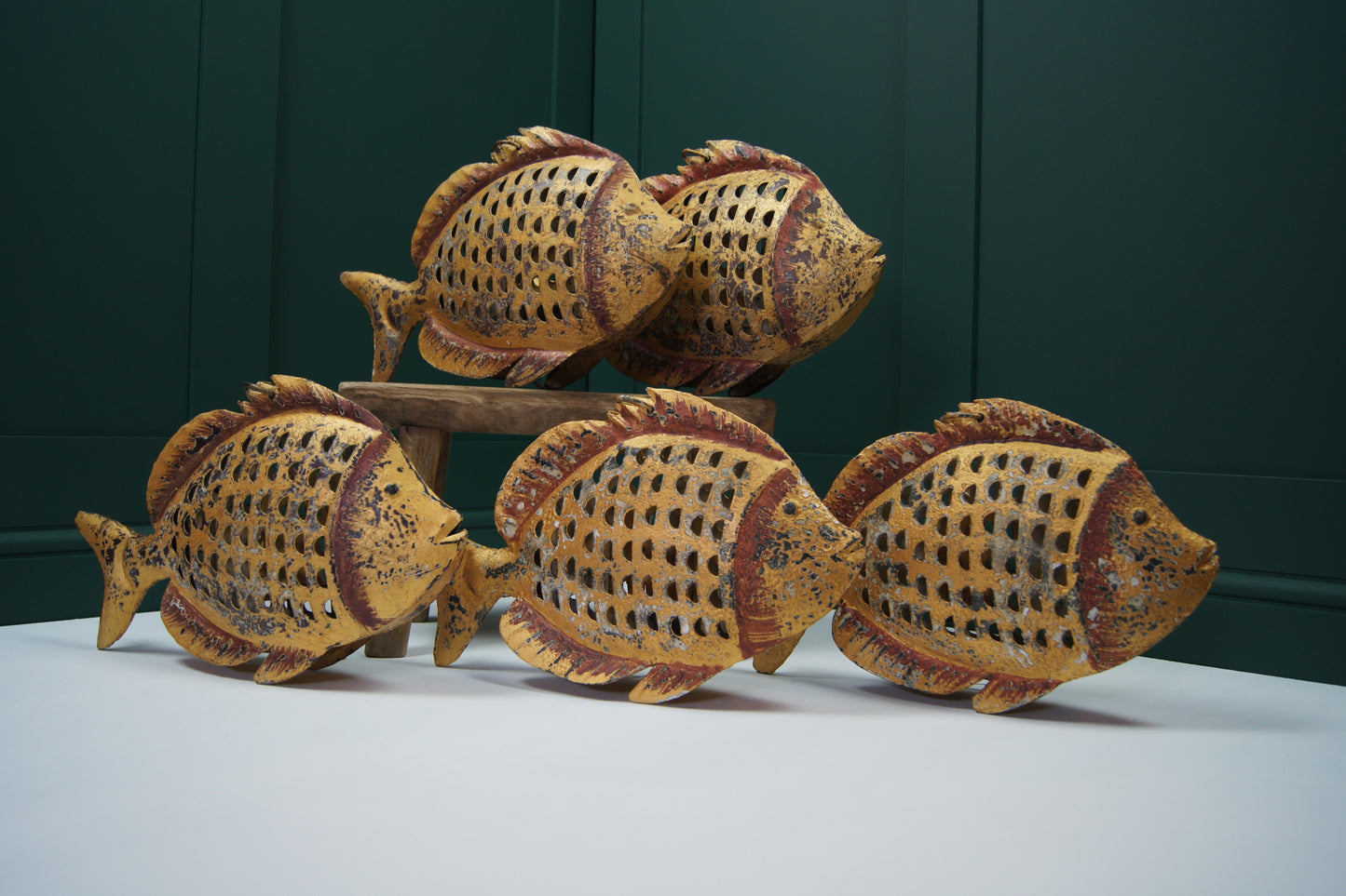 Hanging Metal Candle Holder Lantern Piranhas