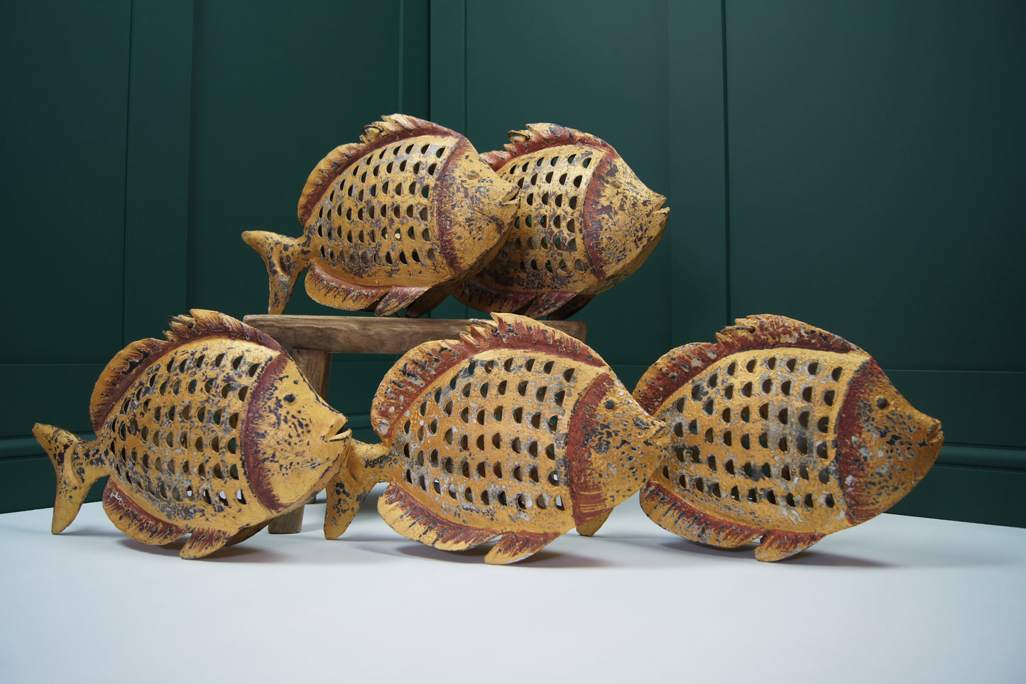 Hanging Metal Candle Holder Lantern Piranhas