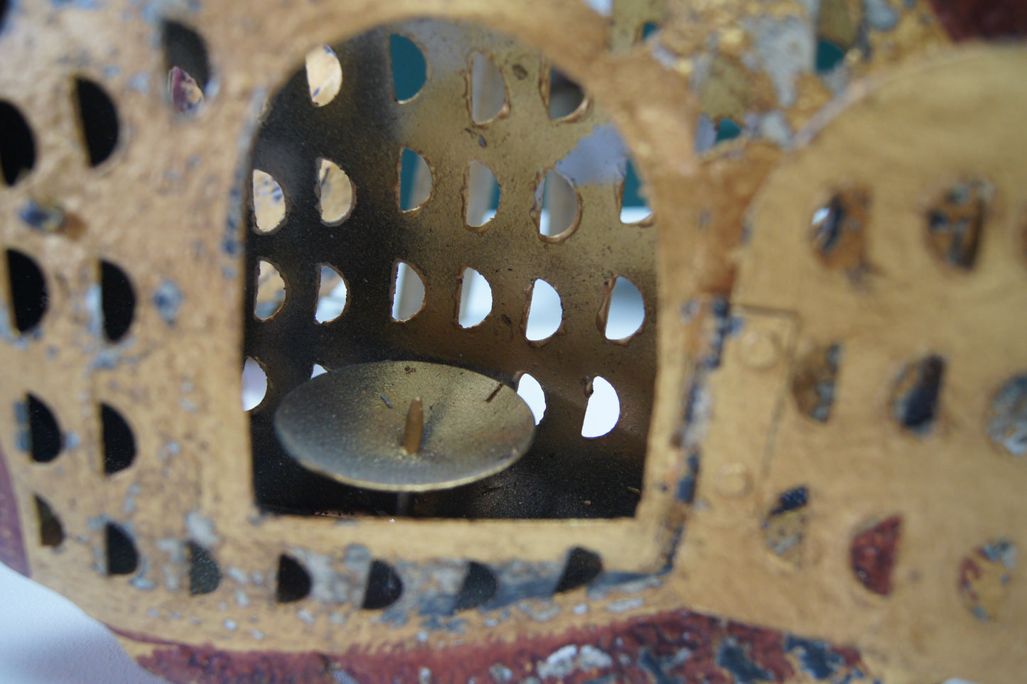 Hanging Metal Candle Holder Lantern Piranhas