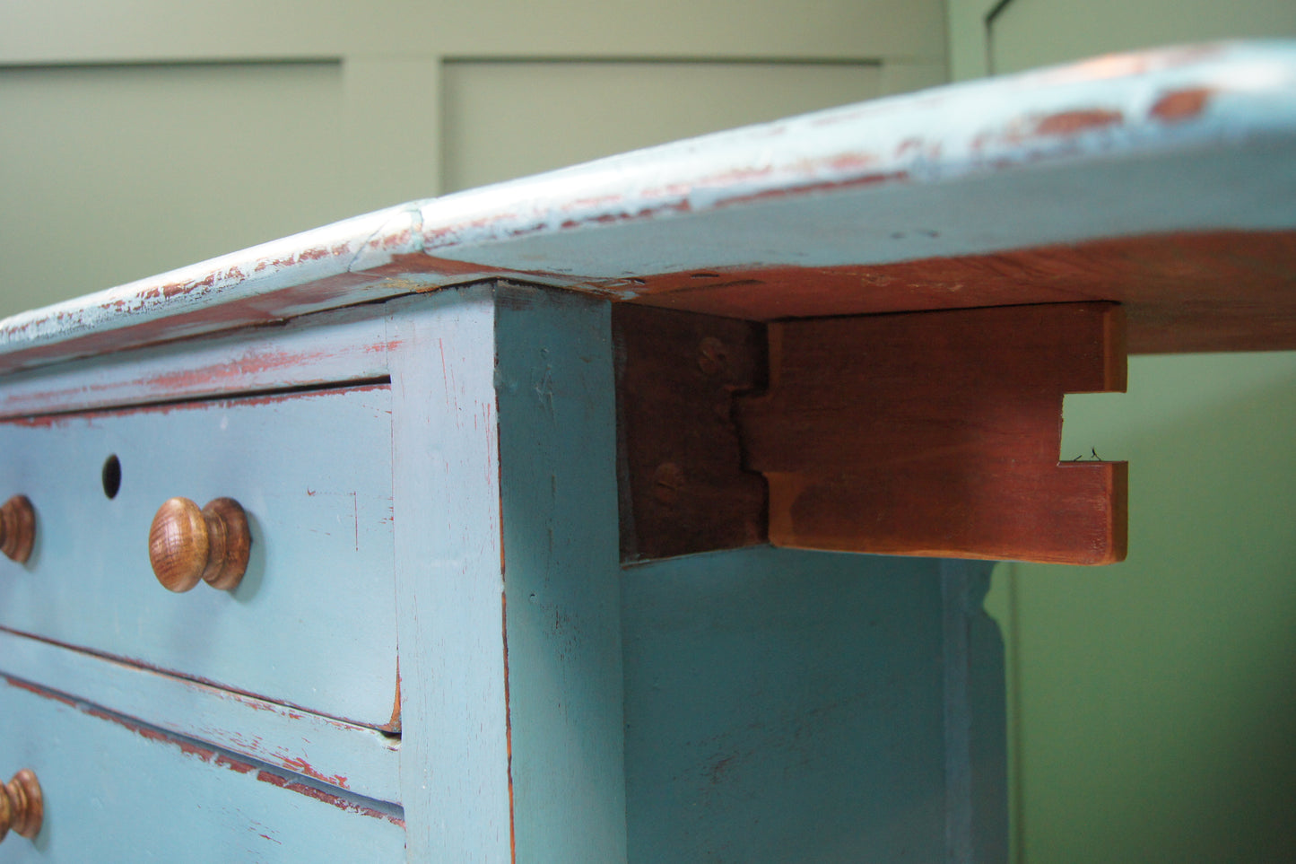 French Antique Book Press Table