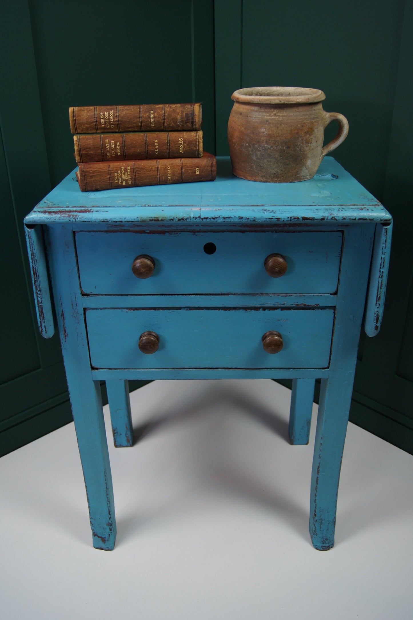 French Antique Book Press Table
