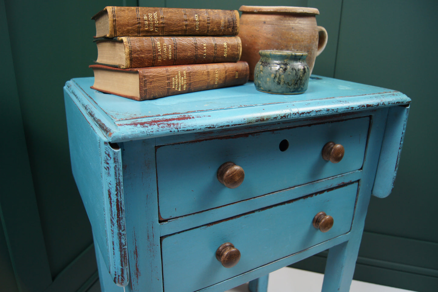French Antique Book Press Table