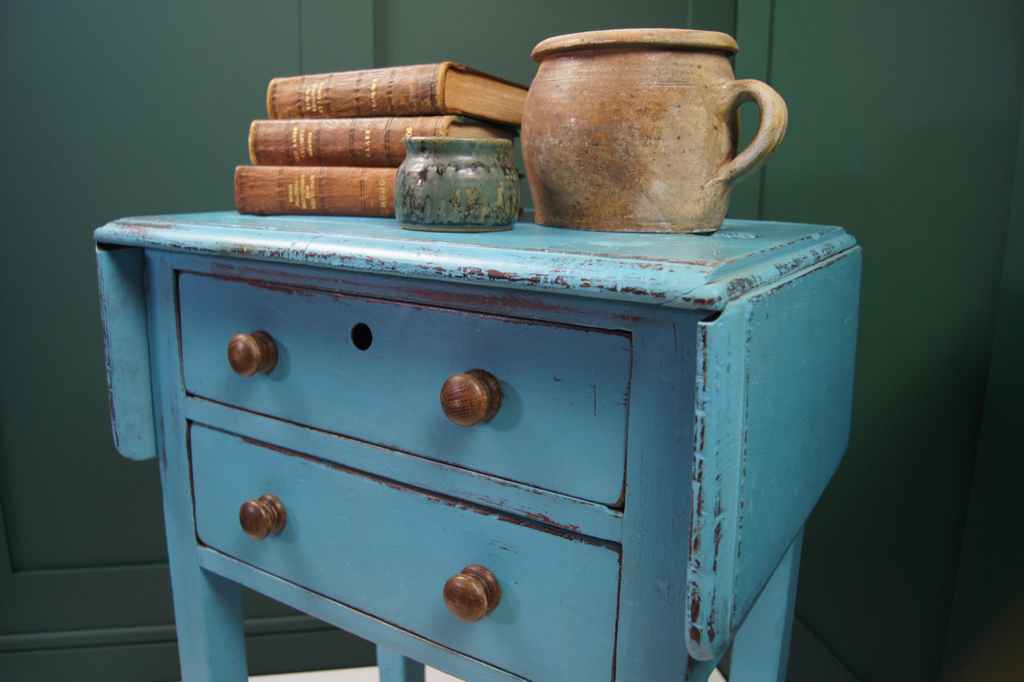 French Antique Book Press Table