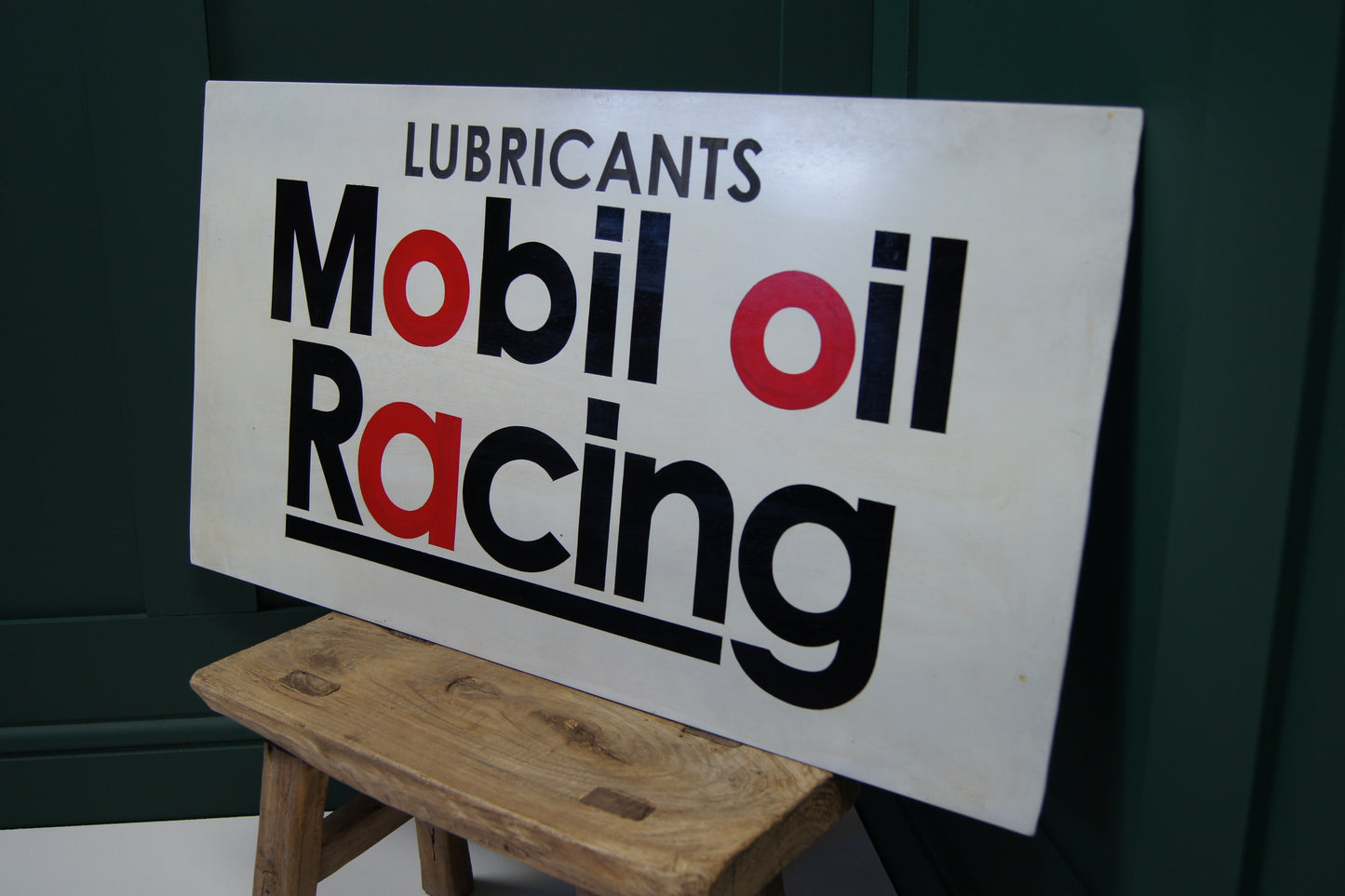 Mobil Oil Racing Motor sign