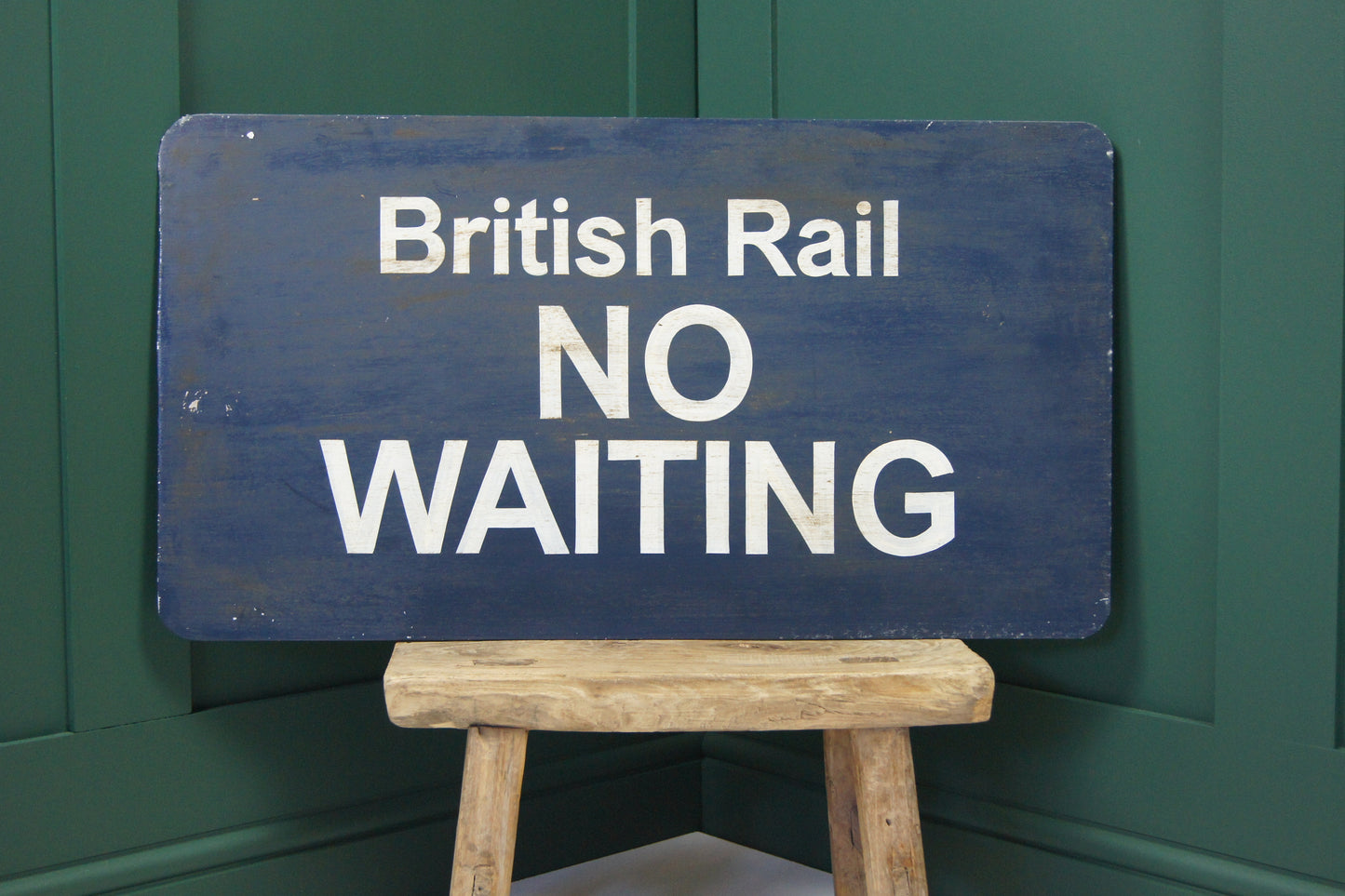 British Rail Sign - No Waiting