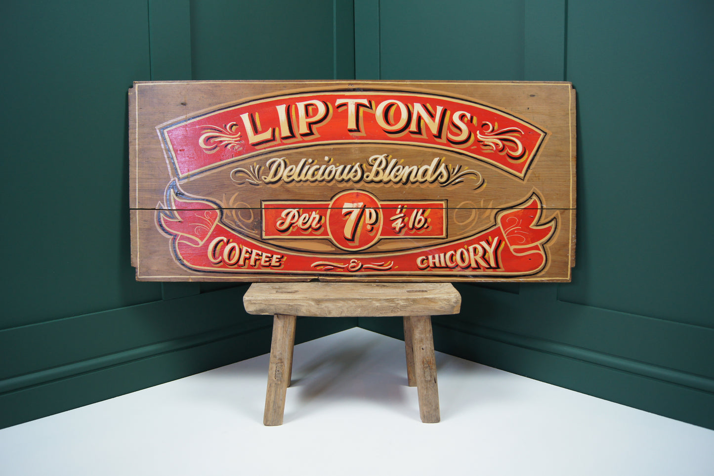 Lipton's Delicious Blends Advertising Sign