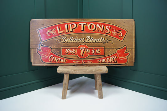 Lipton's Delicious Blends Advertising Sign