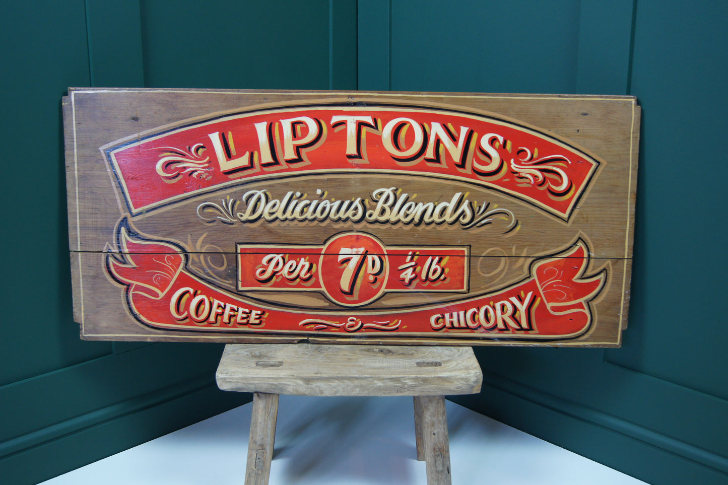 Lipton's Delicious Blends Advertising Sign