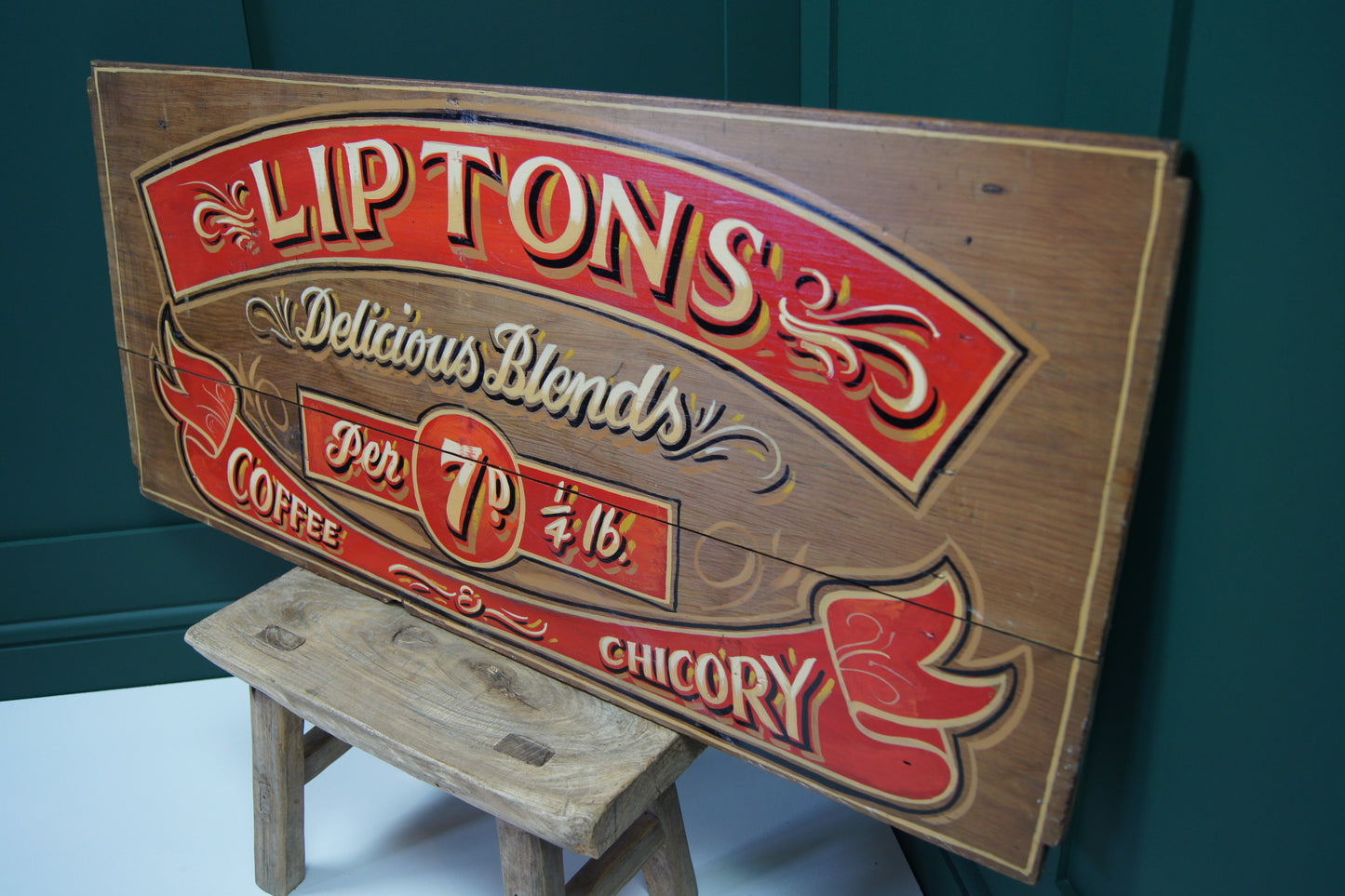 Lipton's Delicious Blends Advertising Sign