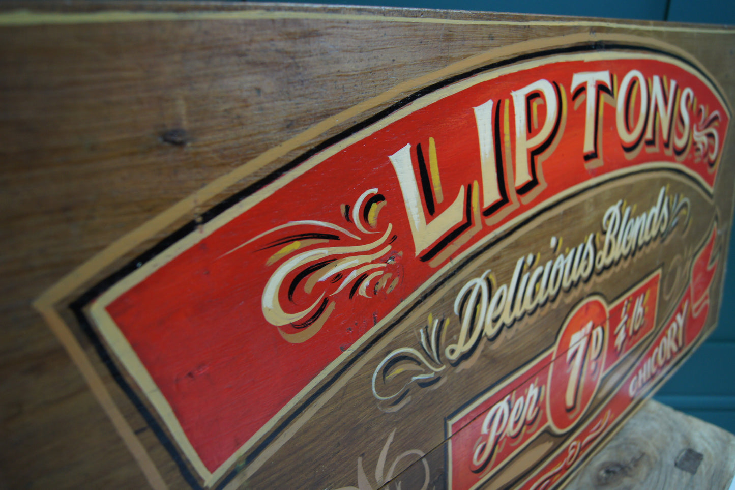 Lipton's Delicious Blends Advertising Sign