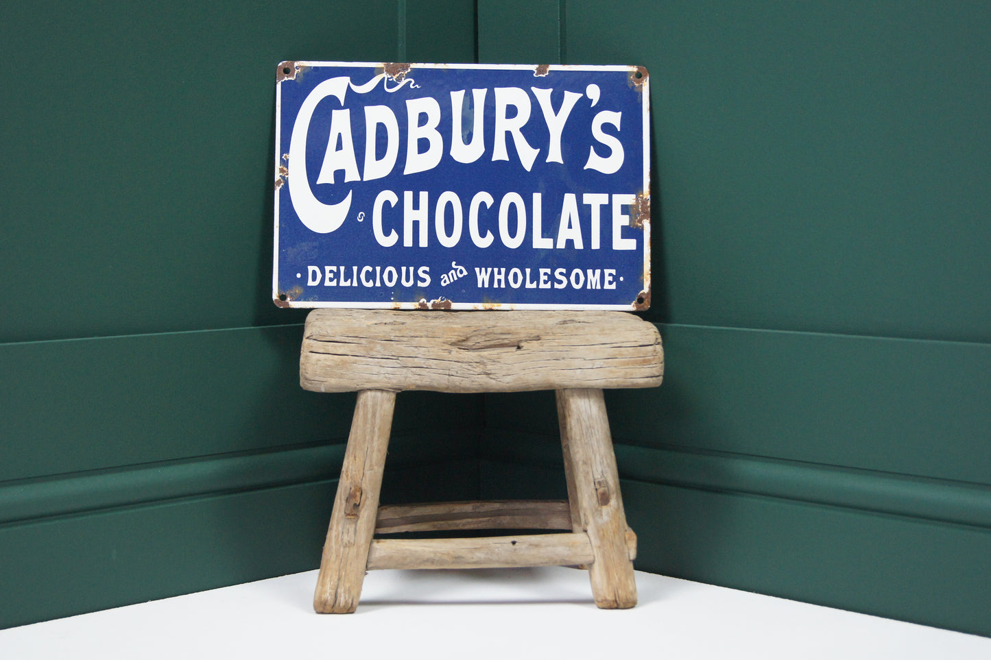 Cadbury's Chocolate Enamel Sign - Small
