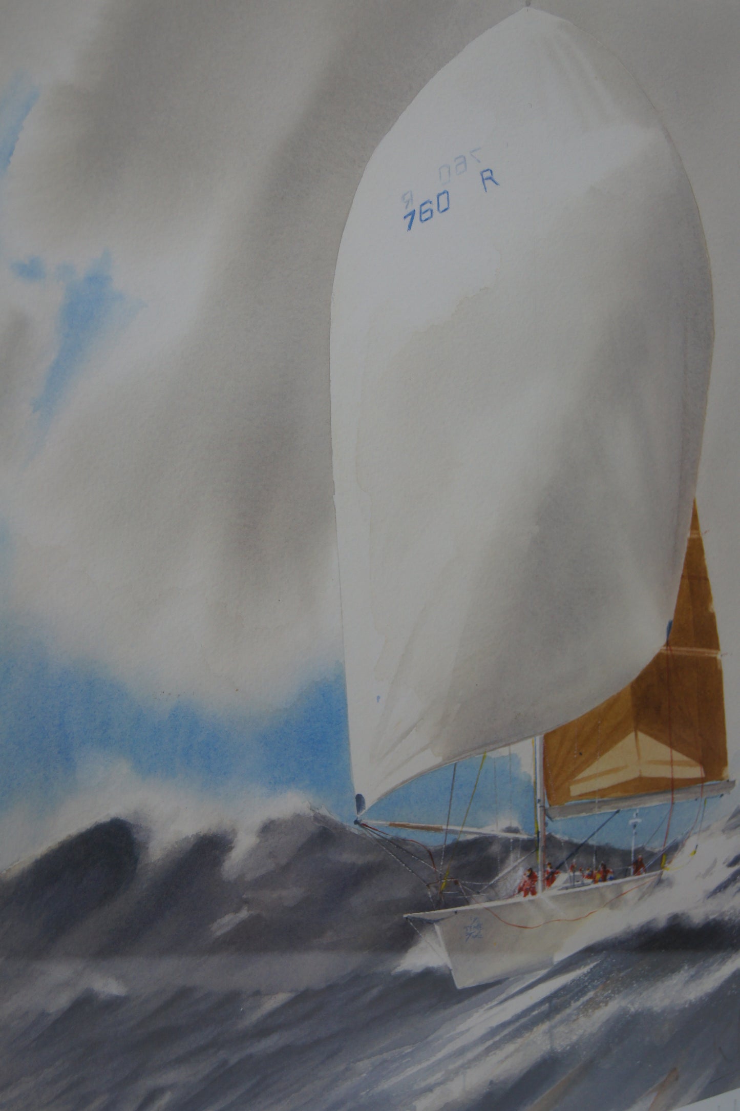 Signed Framed Limited Addition Myles E Mence & Matt Humphries print - Dolphin & Youth