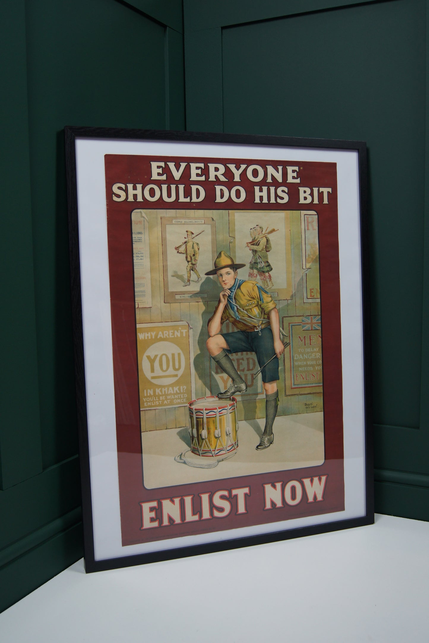 Original WW1 Recruitment Poster - Everyone Should Do His Bit