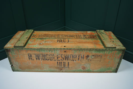 Vintage Wooden Lidded Storage Chests/Crates