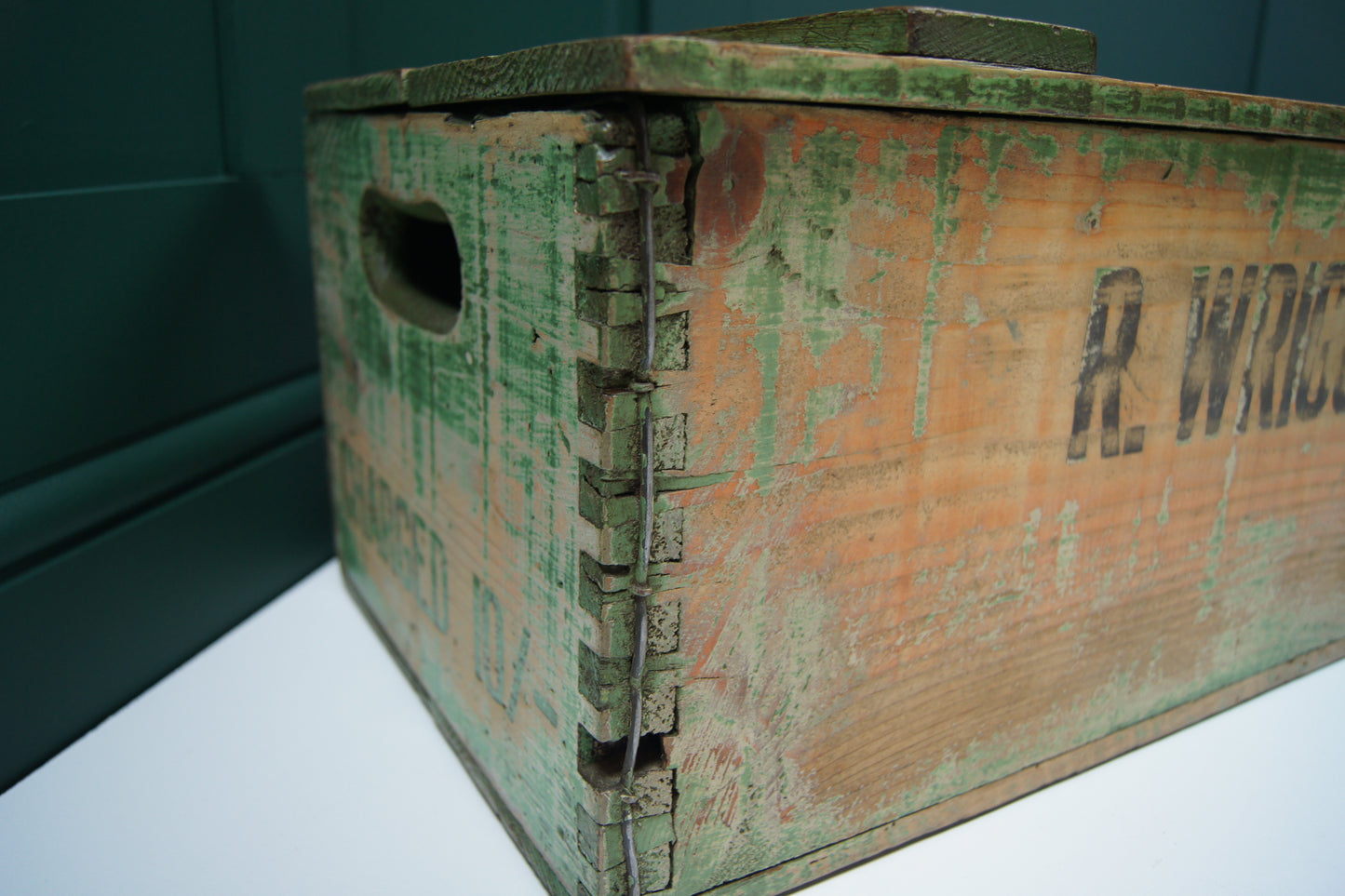 Vintage Wooden Lidded Storage Chests/Crates