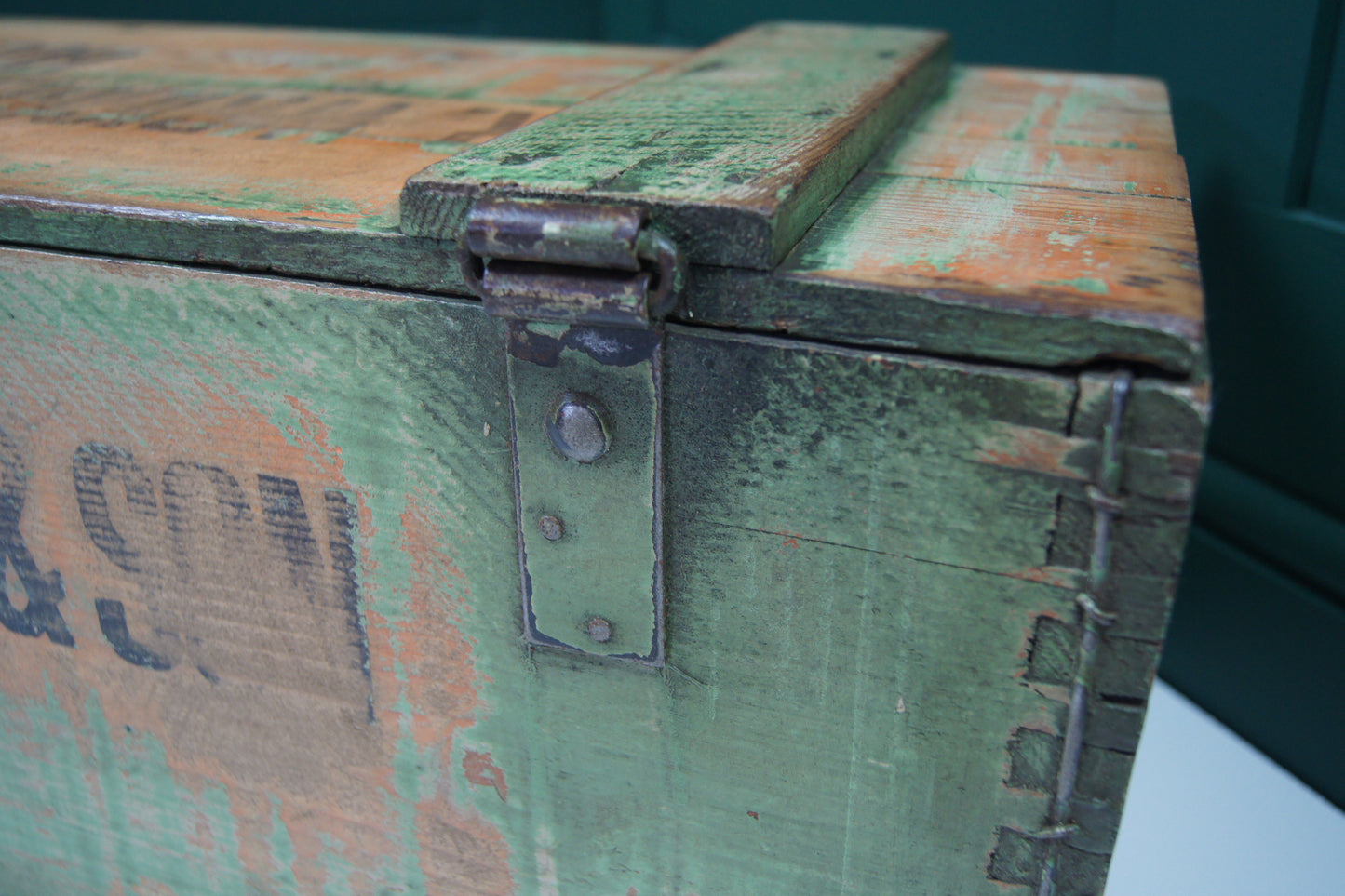 Vintage Wooden Lidded Storage Chests/Crates