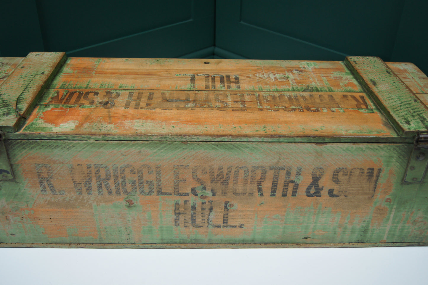 Vintage Wooden Lidded Storage Chests/Crates