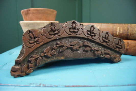Large Vintage Reclaimed Wooden Indian Printing Block Stamp