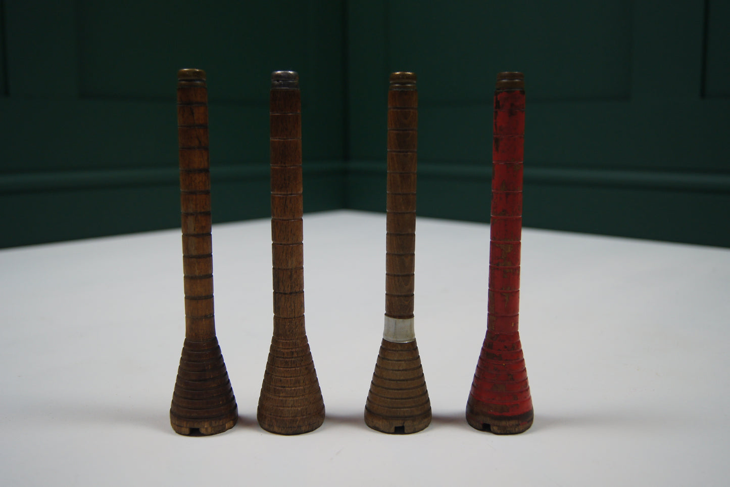 Vintage Wooden Bobbins Spools