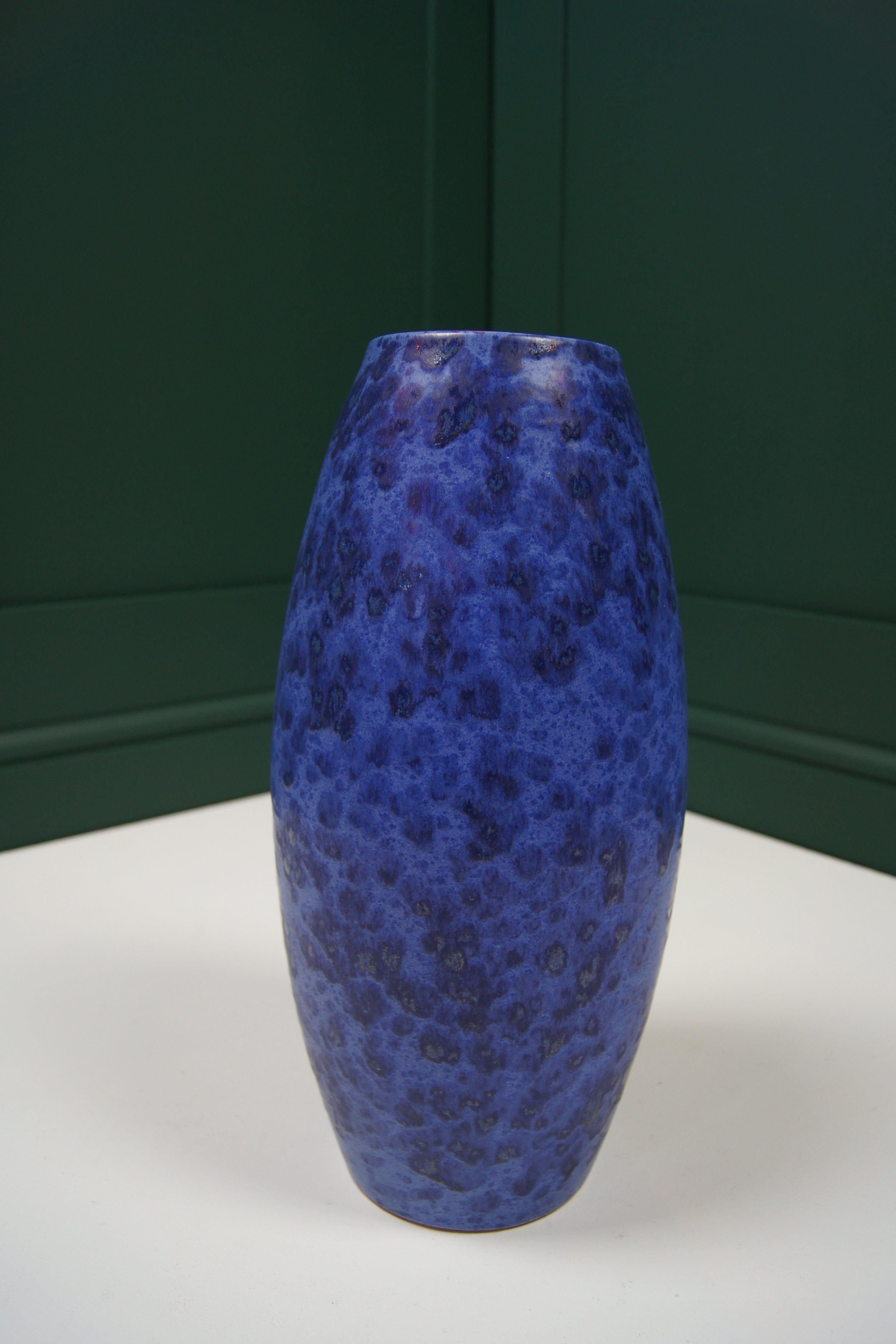 Large Blue West German Vase '248-38' – The Vintage Potter