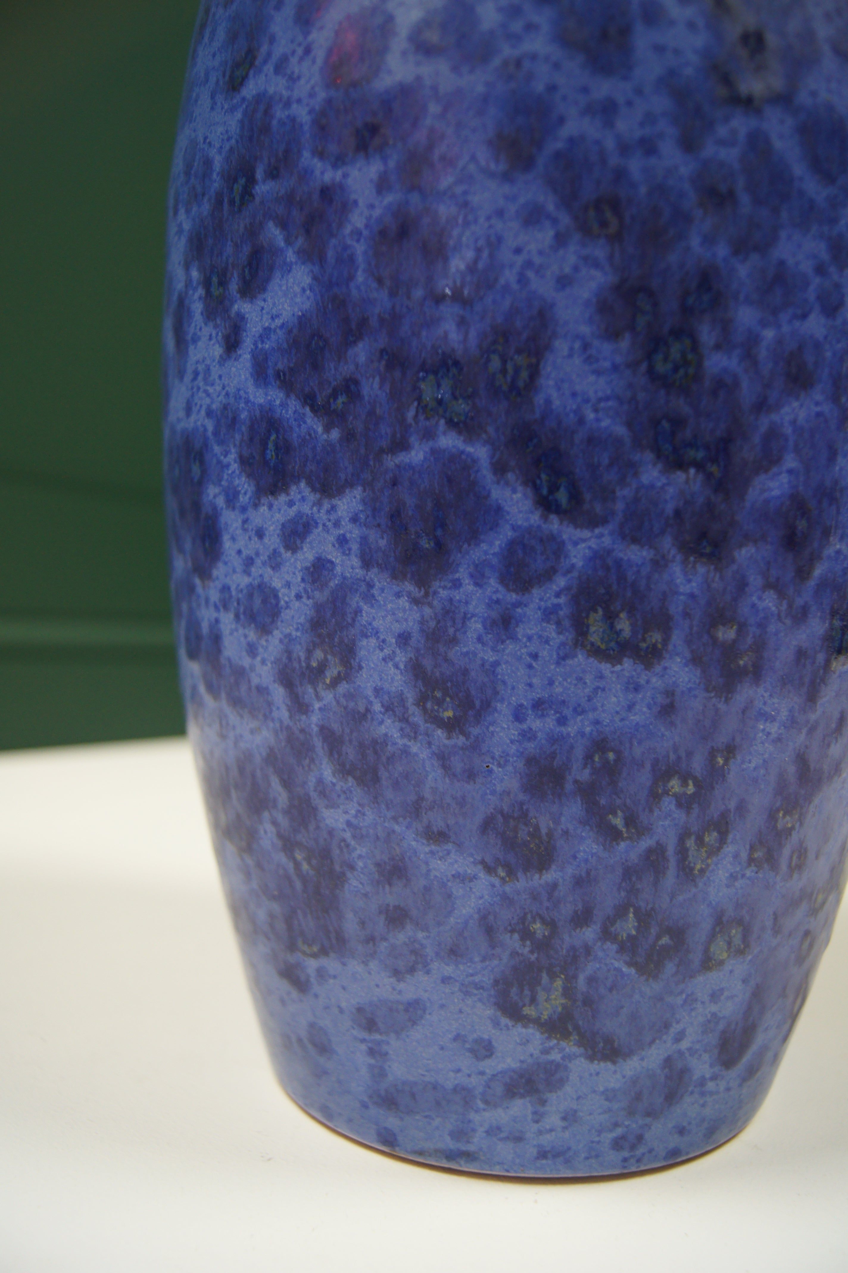 Large Blue West German Vase '248-38' – The Vintage Potter