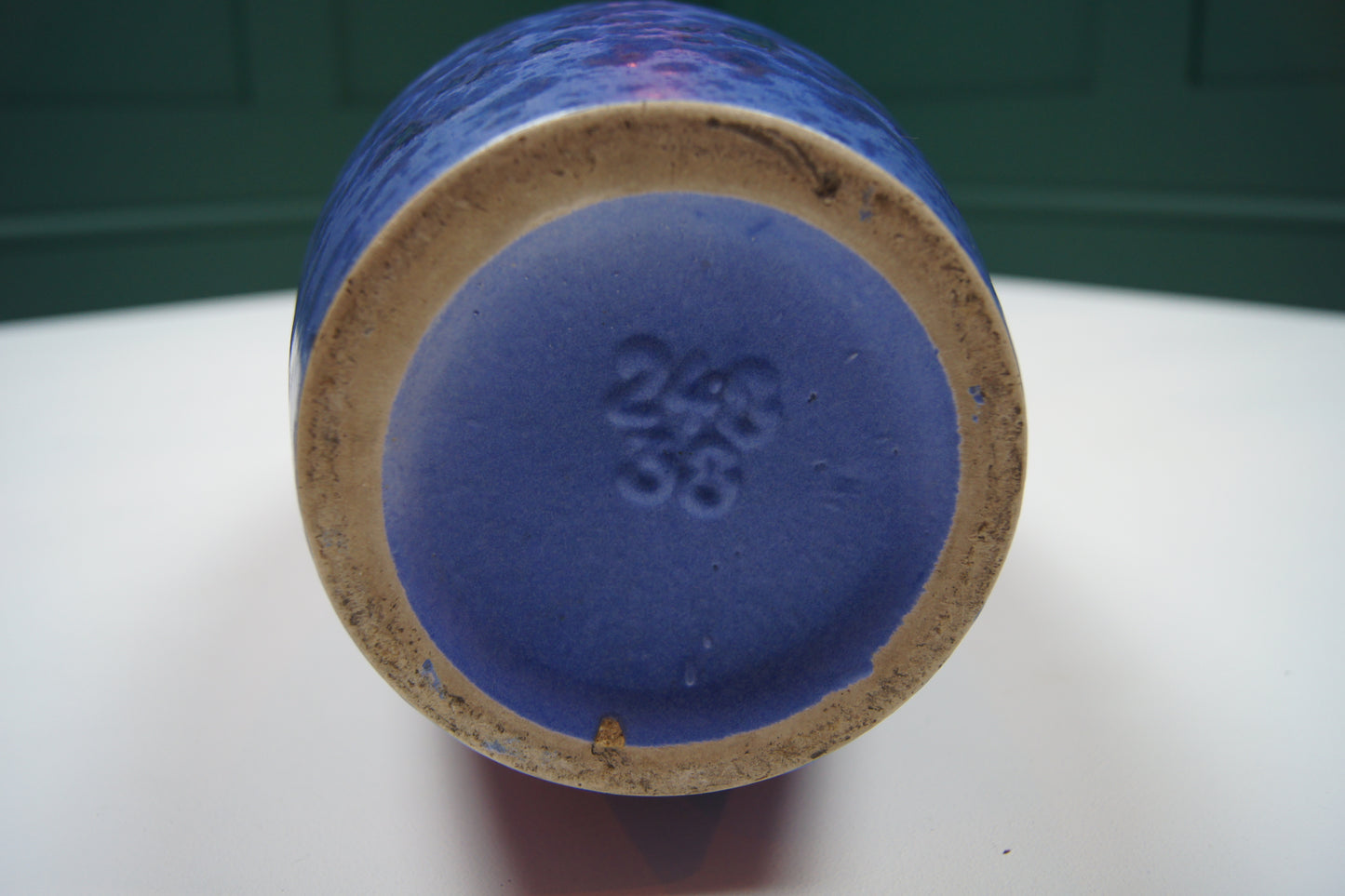 Large Blue West German Vase '248-38'