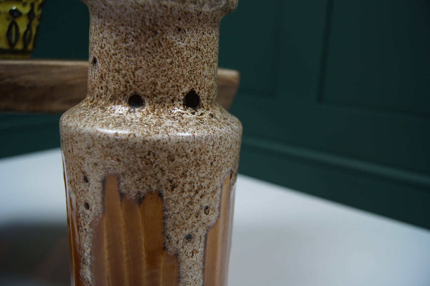 Medium Brown West German Vase '205-32'