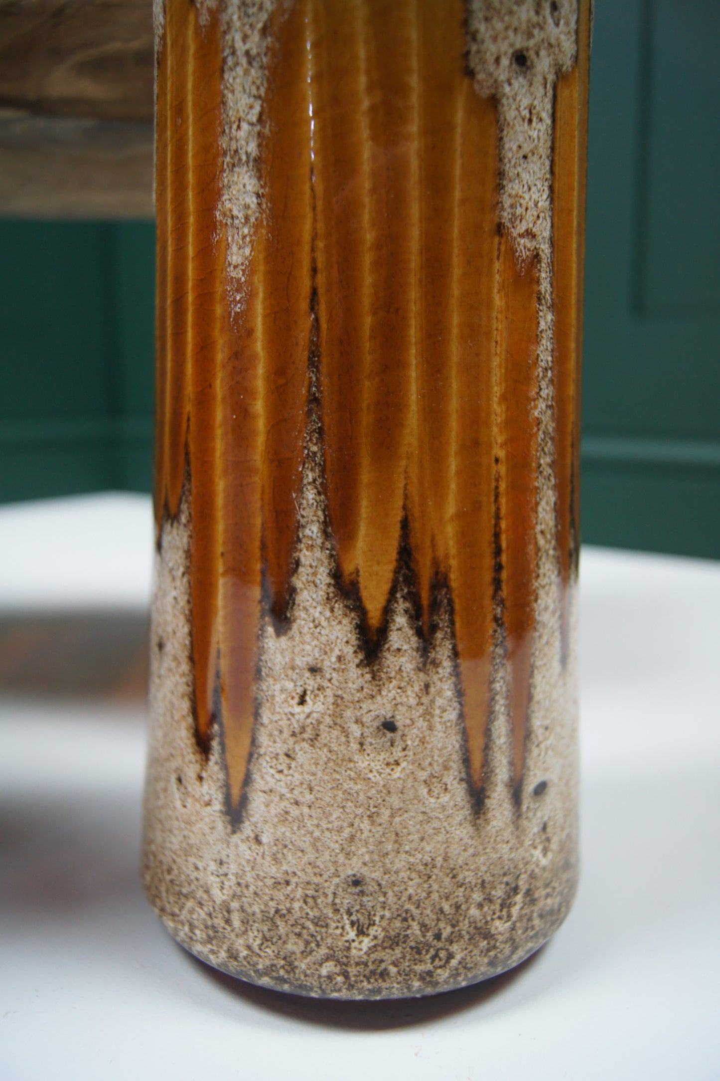 Medium Brown West German Vase '205-32'