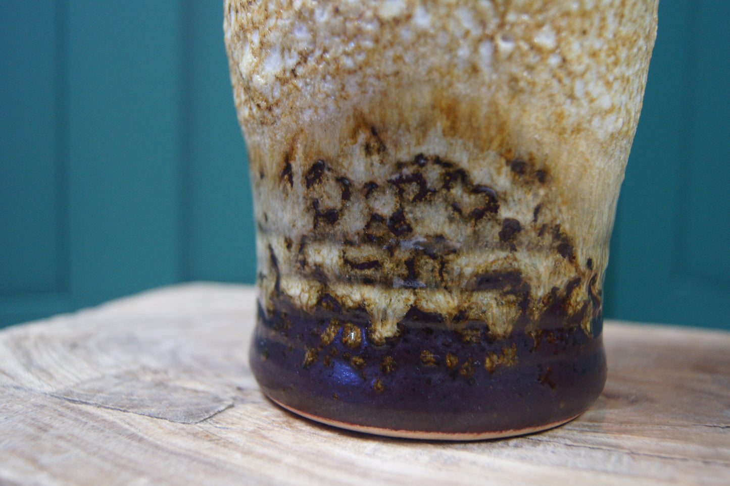 Small Brown West German Vase '630-20'