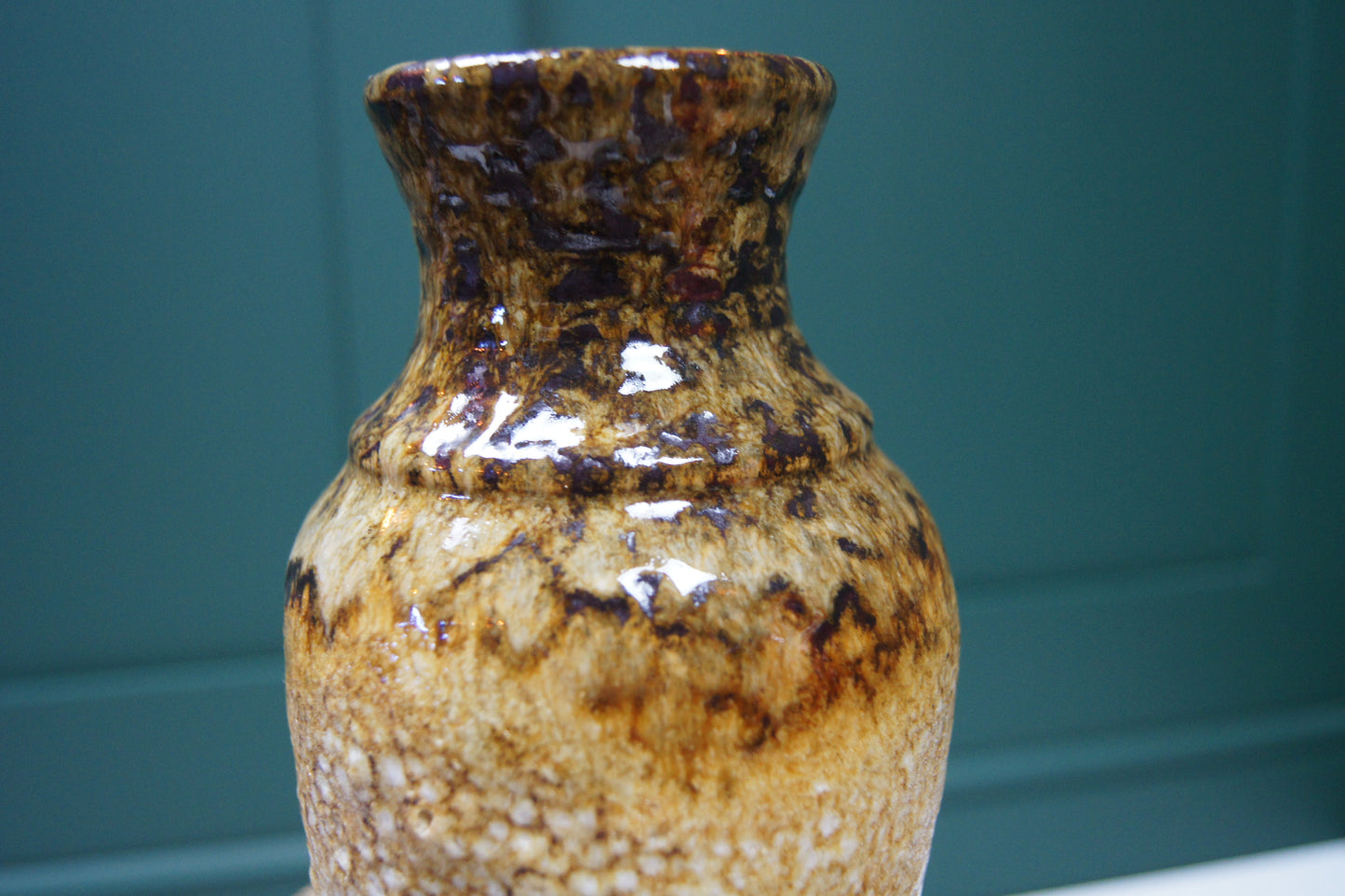 Small Brown West German Vase '630-20'