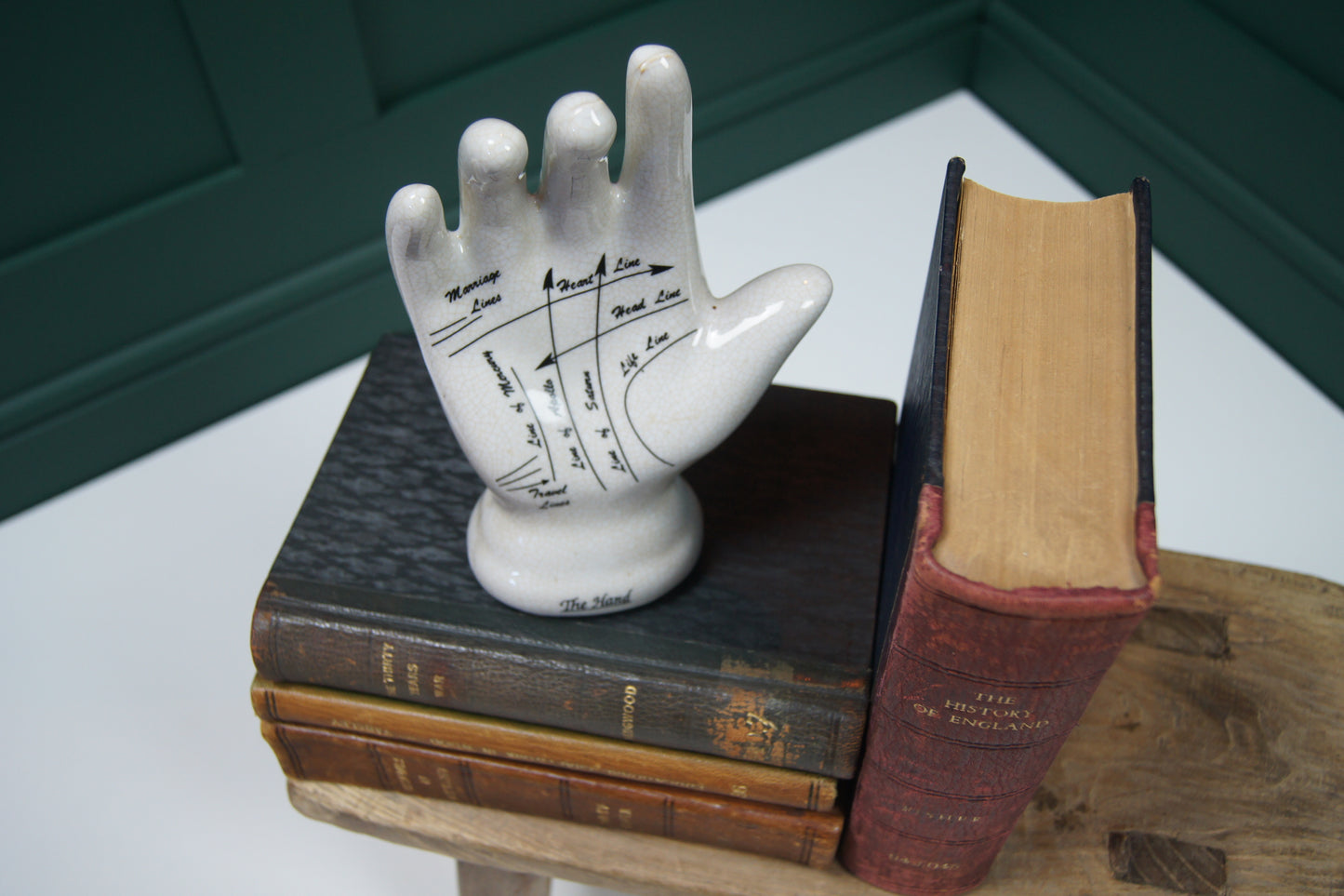 Small Ceramic Palmistry Hand Ornament