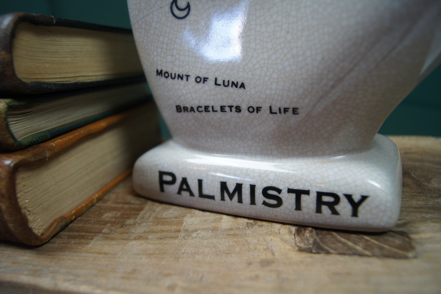 Large Ceramic Palmistry Hand Ornament