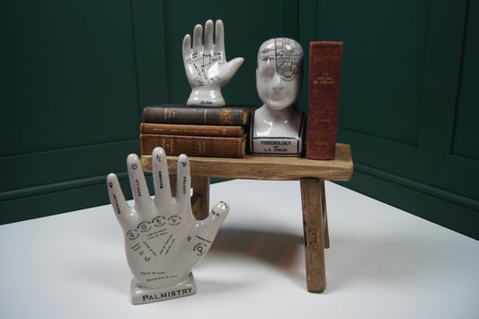 Small Ceramic Palmistry Hand Ornament