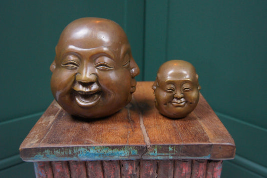 Oriental Bronze Four Faced Buddhas