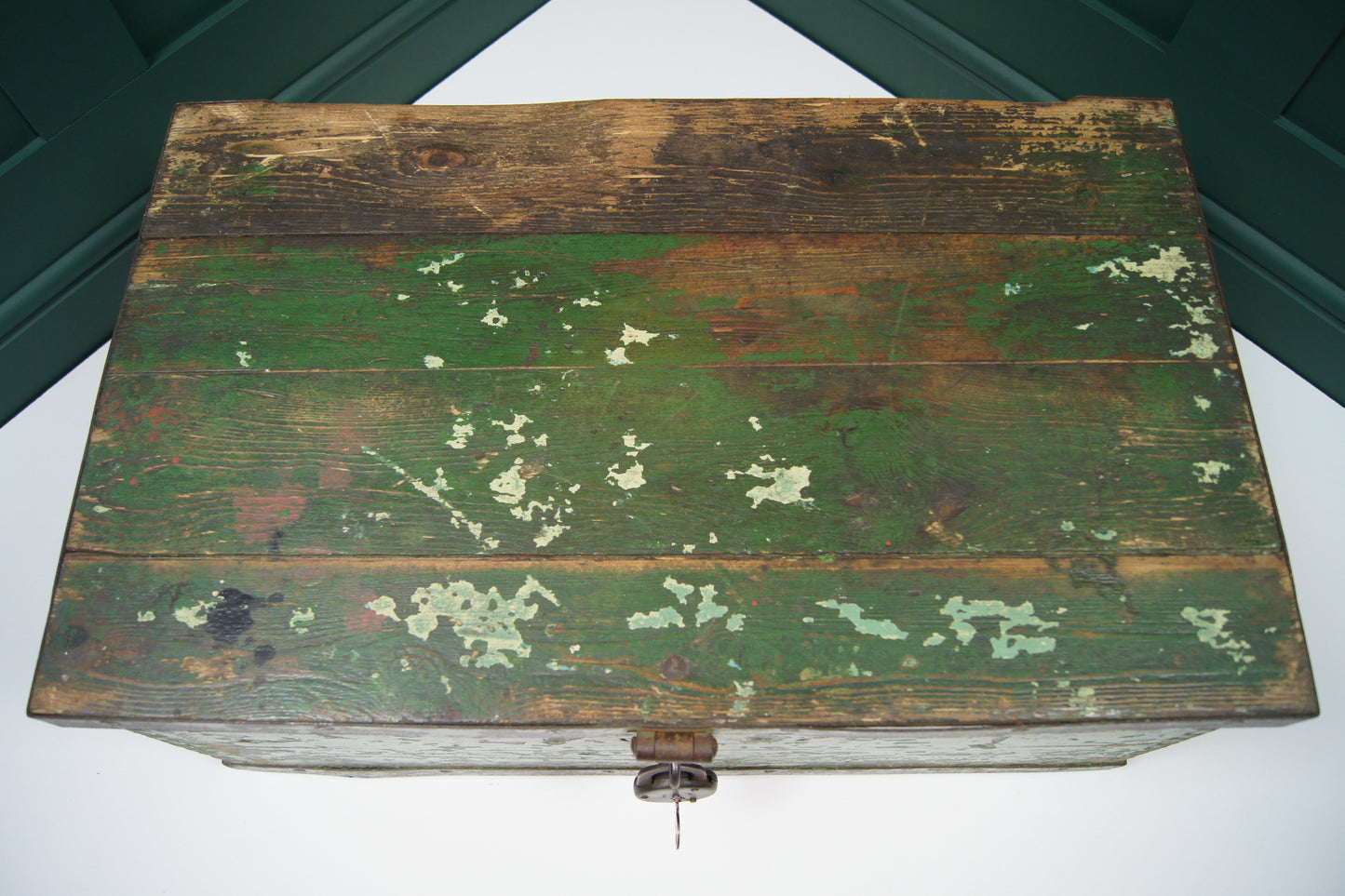 Vintage Military Style Wooden Chest/Trunk