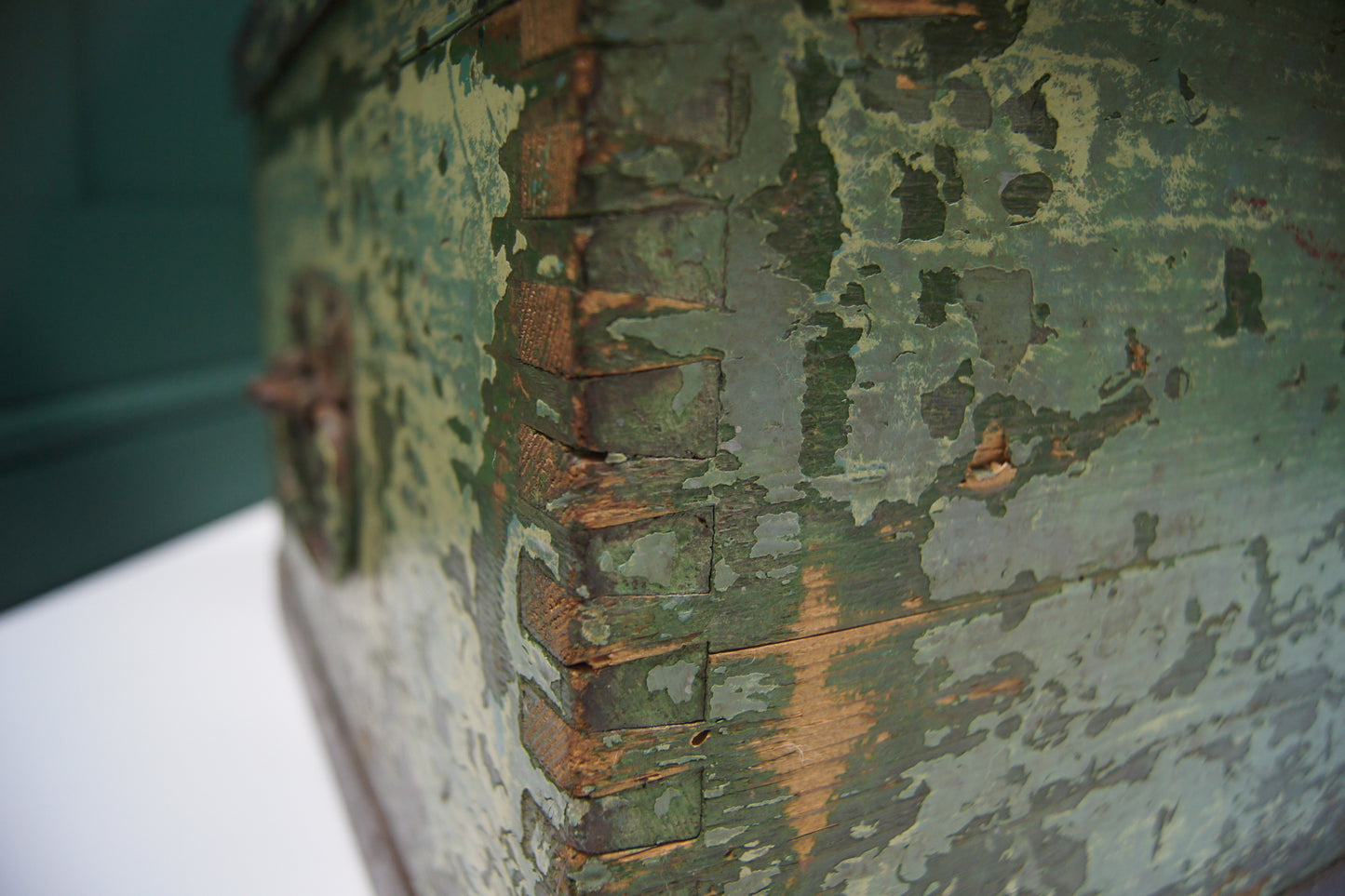 Vintage Military Style Wooden Chest/Trunk