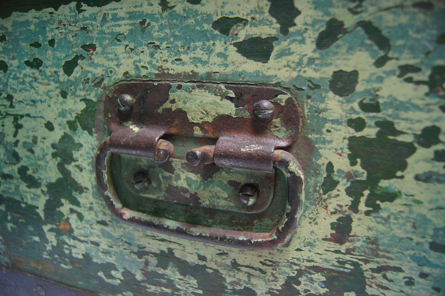 Vintage Military Style Wooden Chest/Trunk