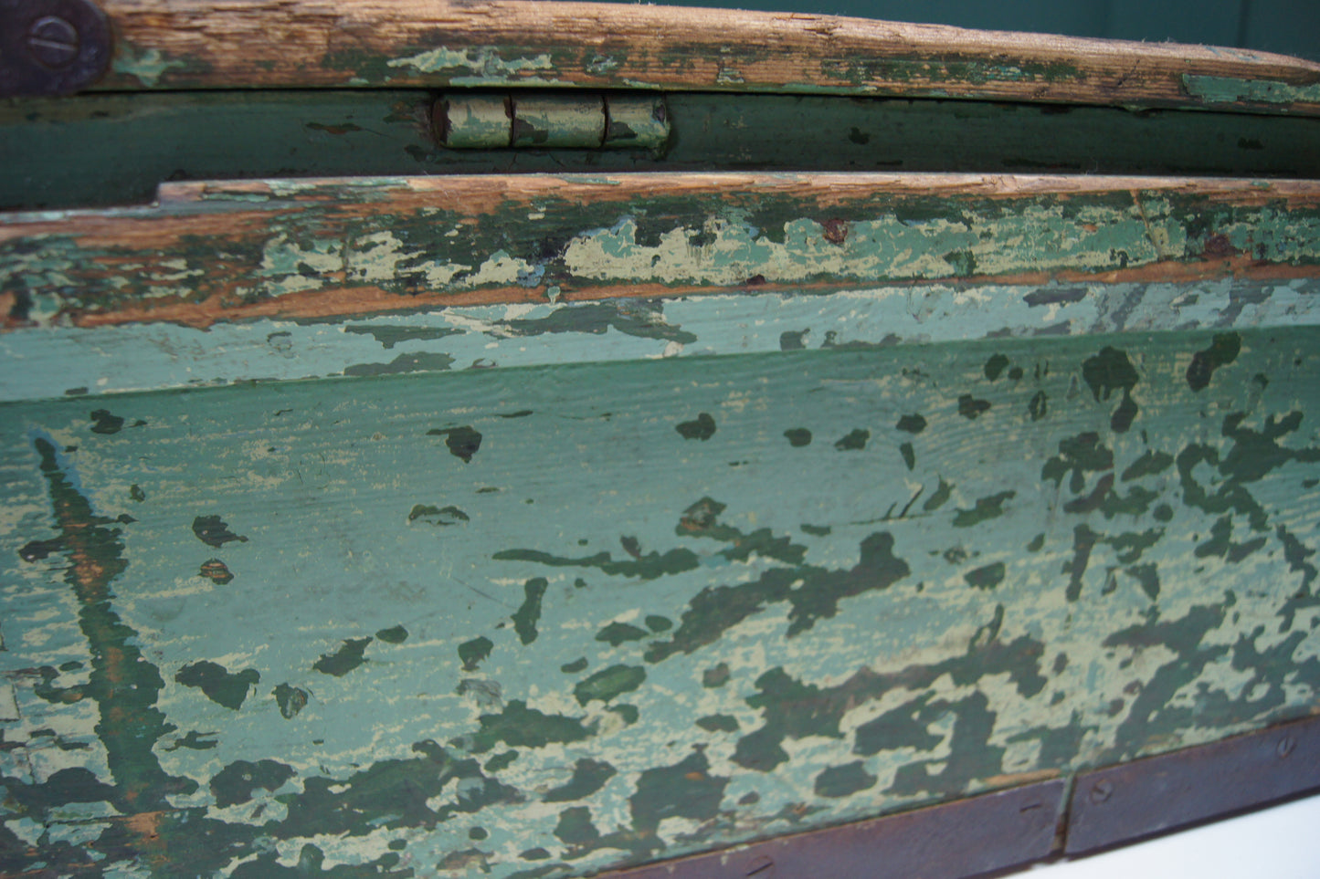 Vintage Military Style Wooden Chest/Trunk