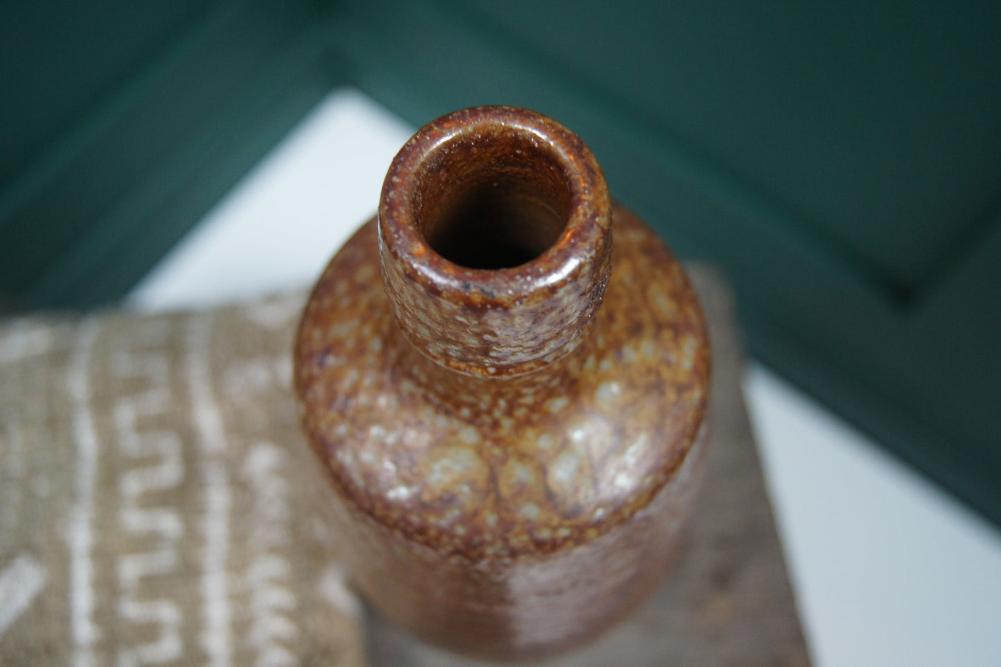 Antique English Salt Glazed Stoneware Ale Jug