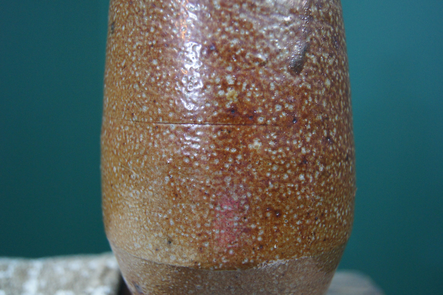 Antique English Salt Glazed Stoneware Ale Jug