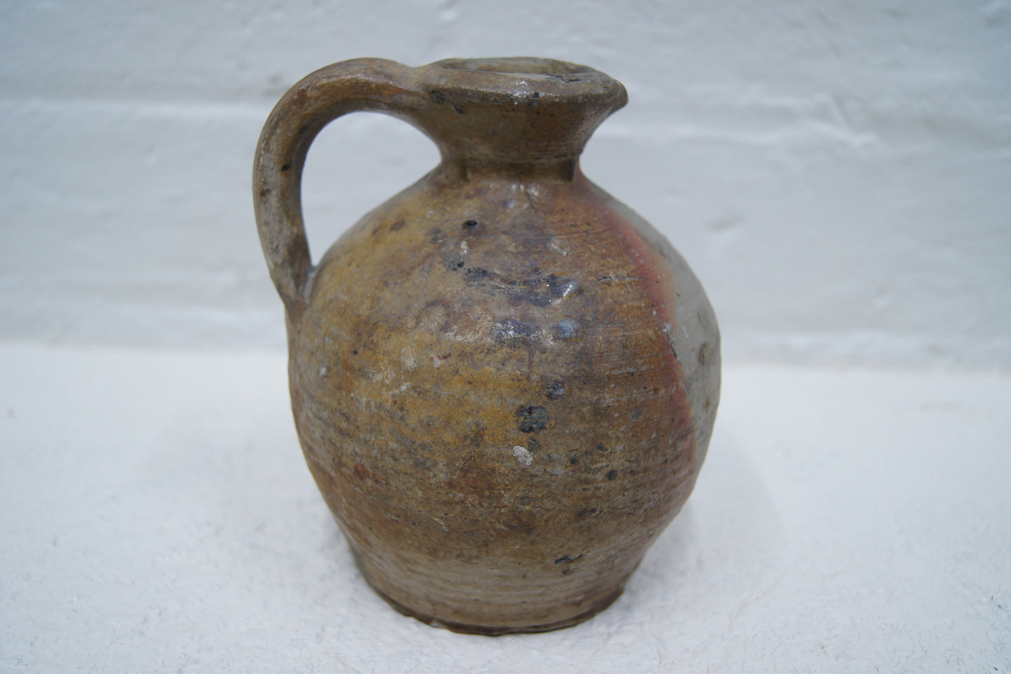 Handmade Antique French Stoneware Jugs
