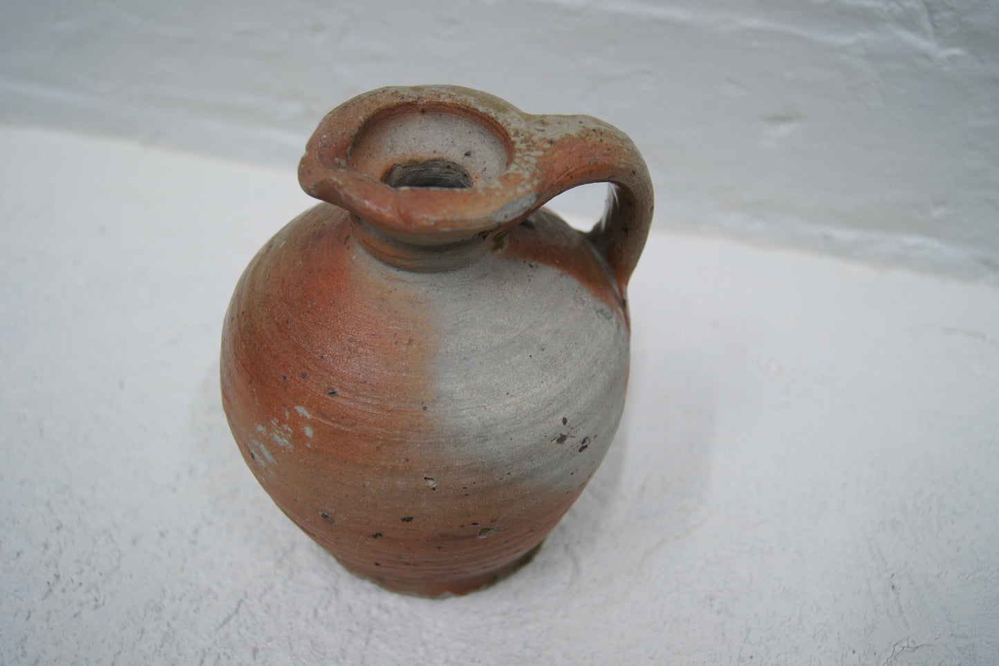 Handmade Antique French Stoneware Jugs