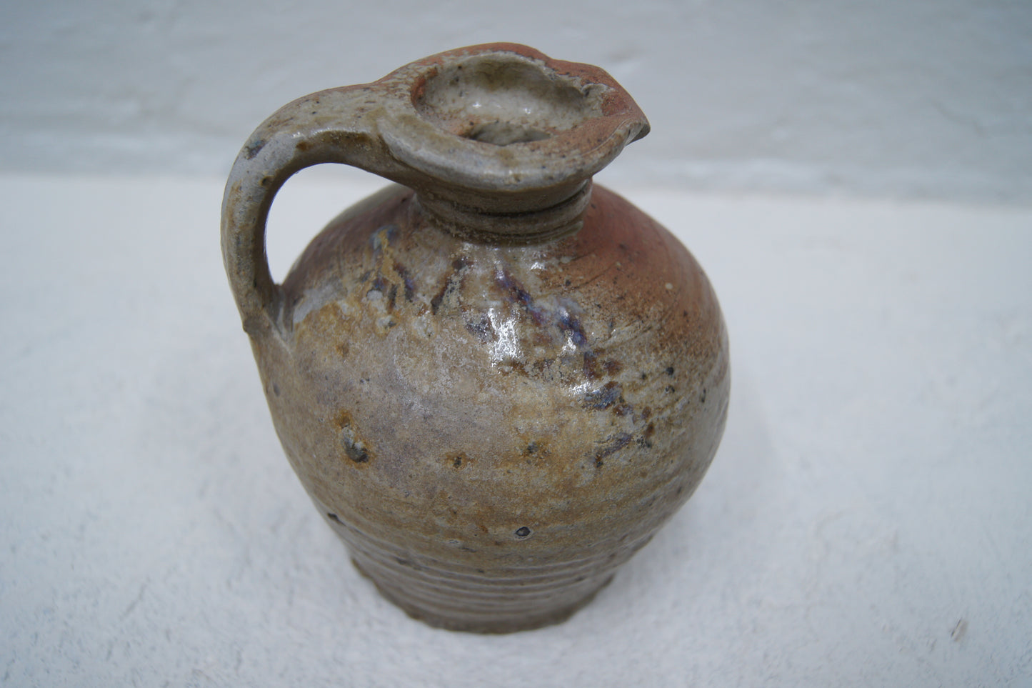 Handmade Antique French Stoneware Jugs