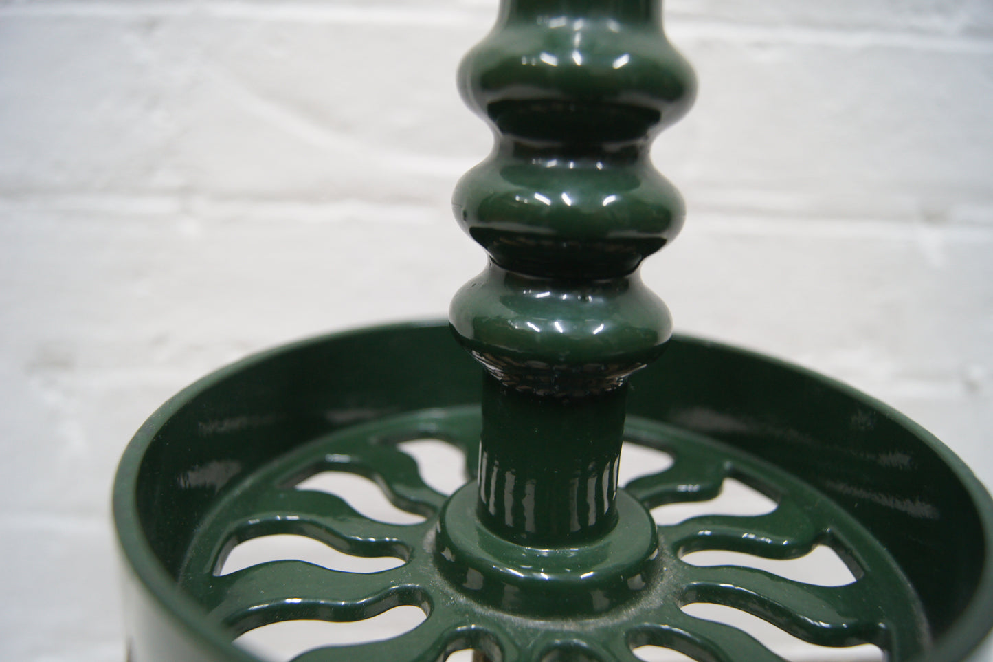 Vintage Victor Robert Welch Cast Iron Green Egg Holder / Spice Rack