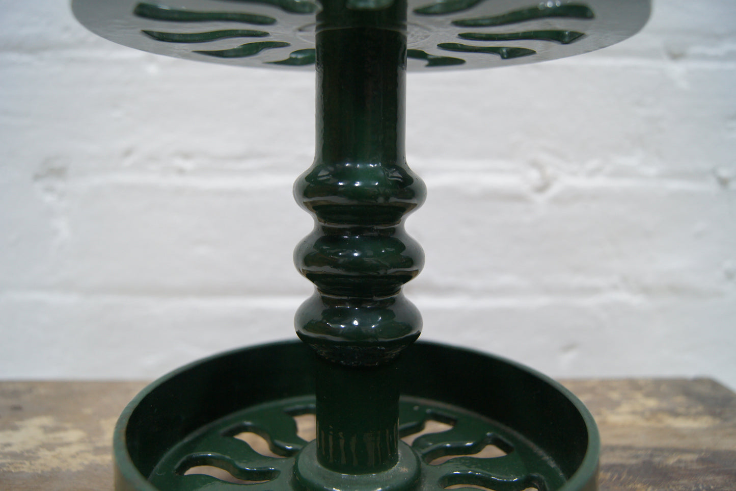 Vintage Victor Robert Welch Cast Iron Green Egg Holder / Spice Rack