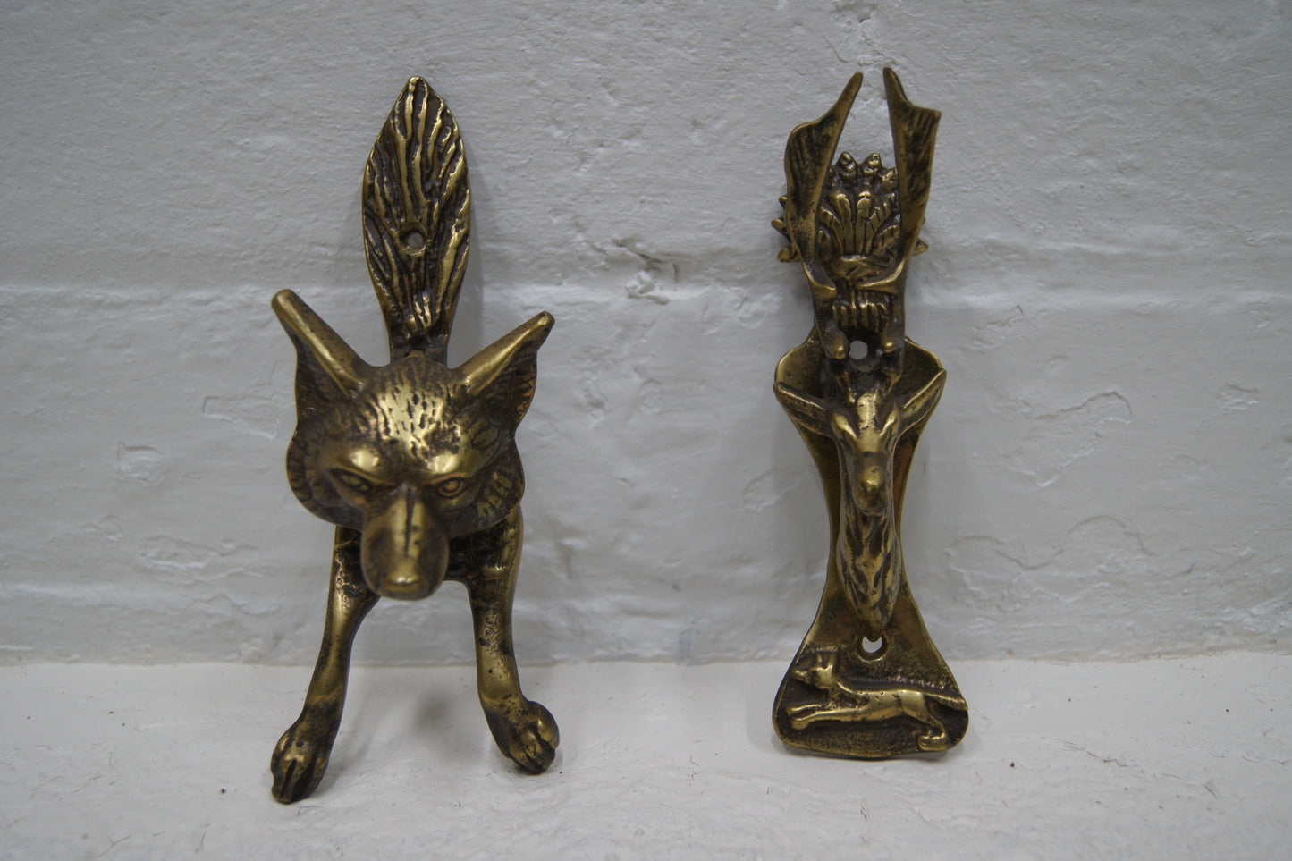 Brass Fox Door Knocker