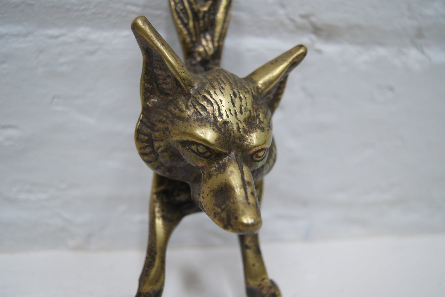 Brass Fox Door Knocker